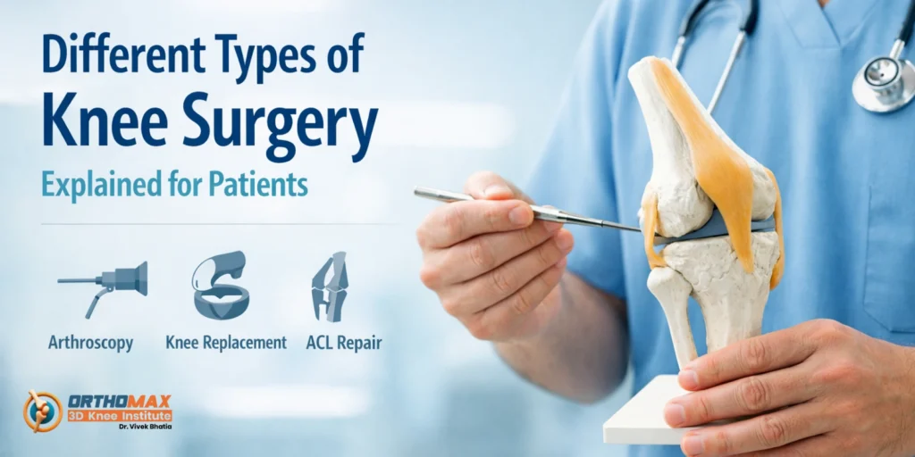 Different Types of Knee Surgery Explained for Patients