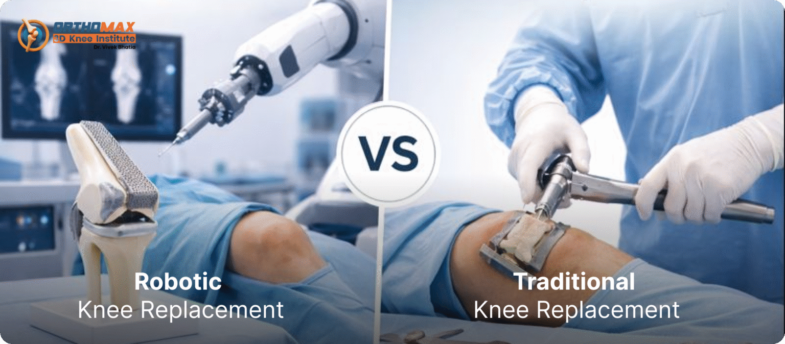 robotic vs traditional knee replacement