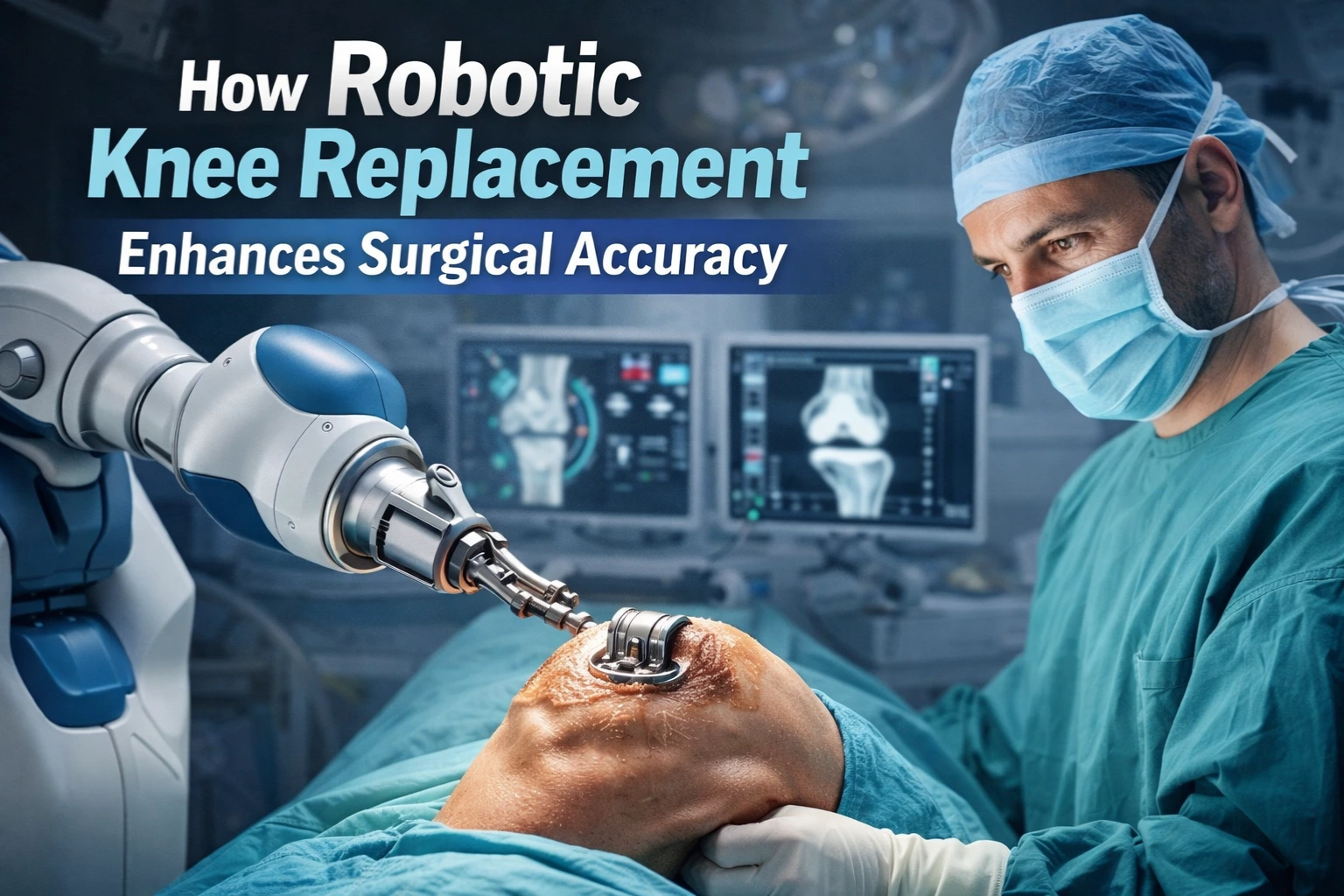 How Robotic Knee Replacement Enhances Surgical Accuracy & Precision
