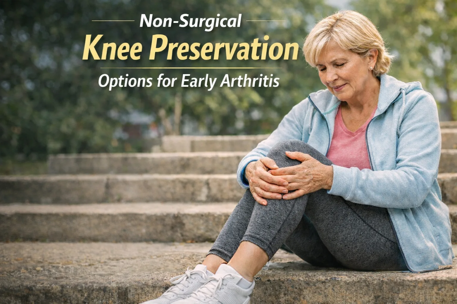 Non-Surgical Knee Care Solutions to Delay Arthritis Progression