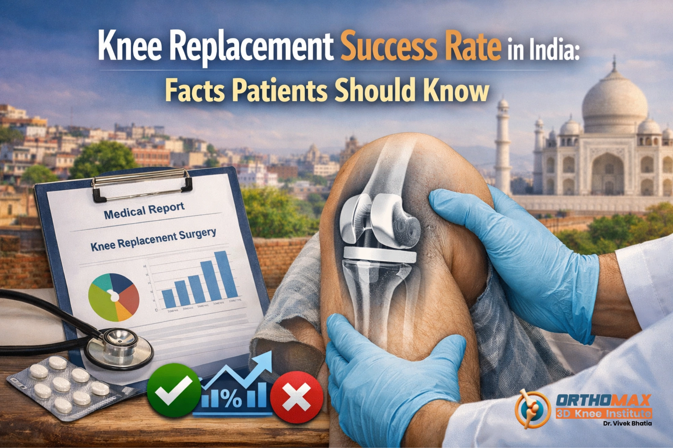 Knee Replacement Success Rate in India: Facts Patients Should Know